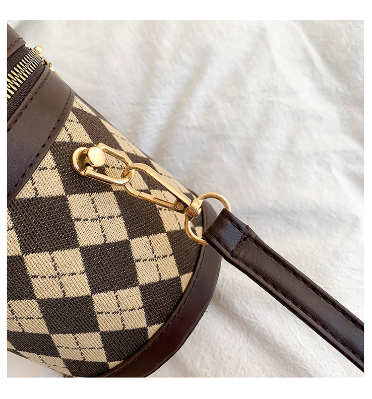 Borsa a cilindro borsa da donna 2023 nuova borsa a secchiello tote cilindrica moda borsa a tracolla monospalla_voghion.com