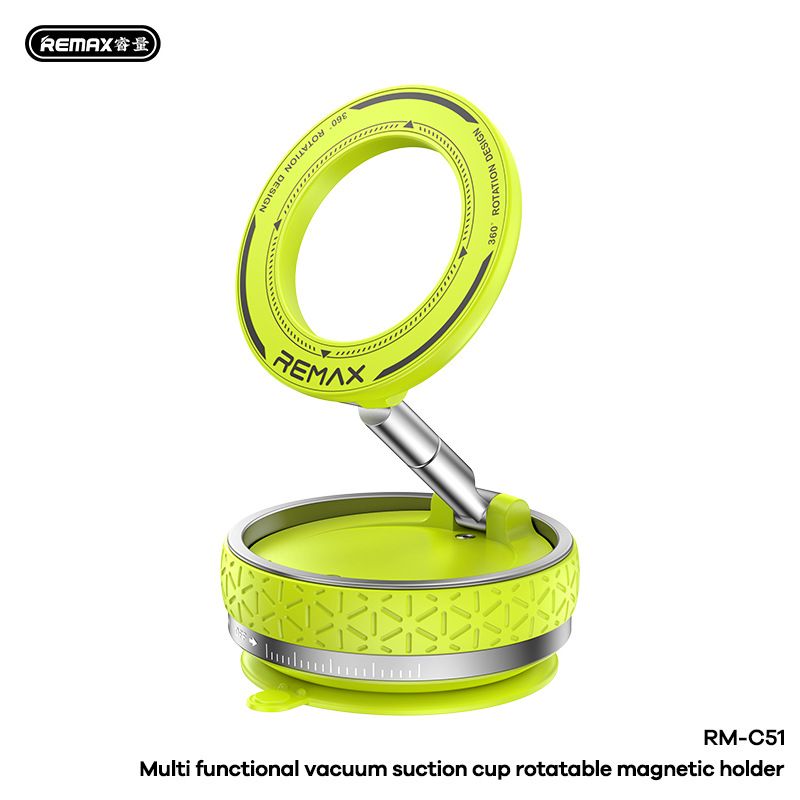New Multi-functional Vacuum Suction & Rotating Magnetic Stand – Compact, Space-Saving & Stylish_voghion.com
