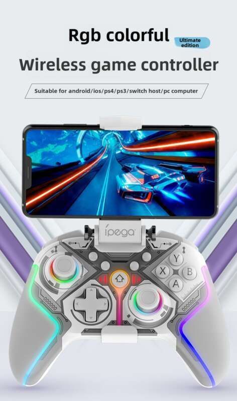 „Yaoying“ belaidis žaidimas „Android IOS“, kompiuteris, jungiklis, PS3, PS4 programuojamas „Bluetooth“ valdiklis_voghion.com