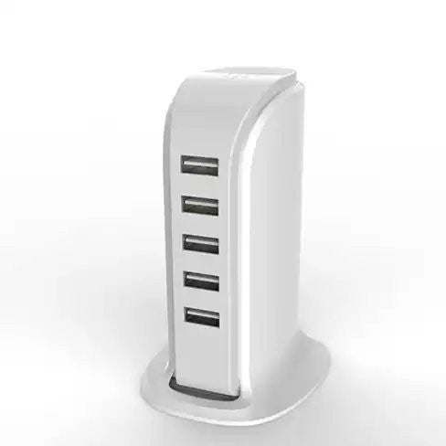 Smart Power Tower for Every Desk at Home or Office charge any Gadget_voghion.com