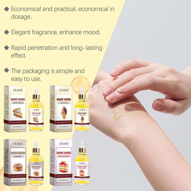 Body essential oil series, nourishing and caring skin massage moisturizing skin body daily care essential oil_voghion.com