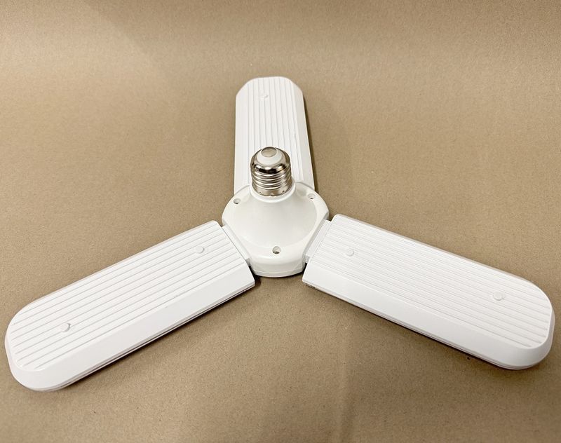 Zložljiva ventilatorska LED svetilka s polnim spektrom za rast rastlin, sukulentna barva, cvetje in zelenjava, rastlinjaki, polnilna luč_voghion.com
