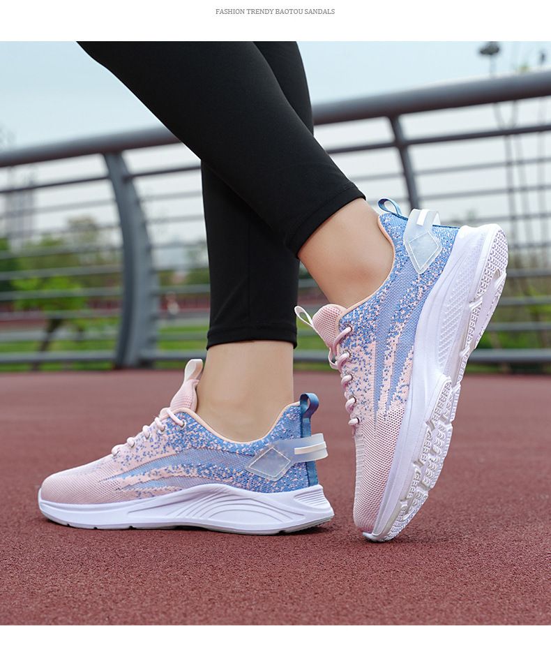 chaussures pour femmes chaussures de sport pour femmes respirantes tendance chaussures simples chaudes coeur loisirs printemps nouveau style perméable à la lumière_voghion.com