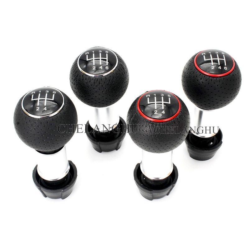 Voor Audi A1 A2 A3 8L 8P A4 B5 B6 B7 B8 B9 A5 A6 C5 C6 C7 C8 C9 A7 Auto-Styling 5/6 versnellingen versnellingspookknop_voghion.com