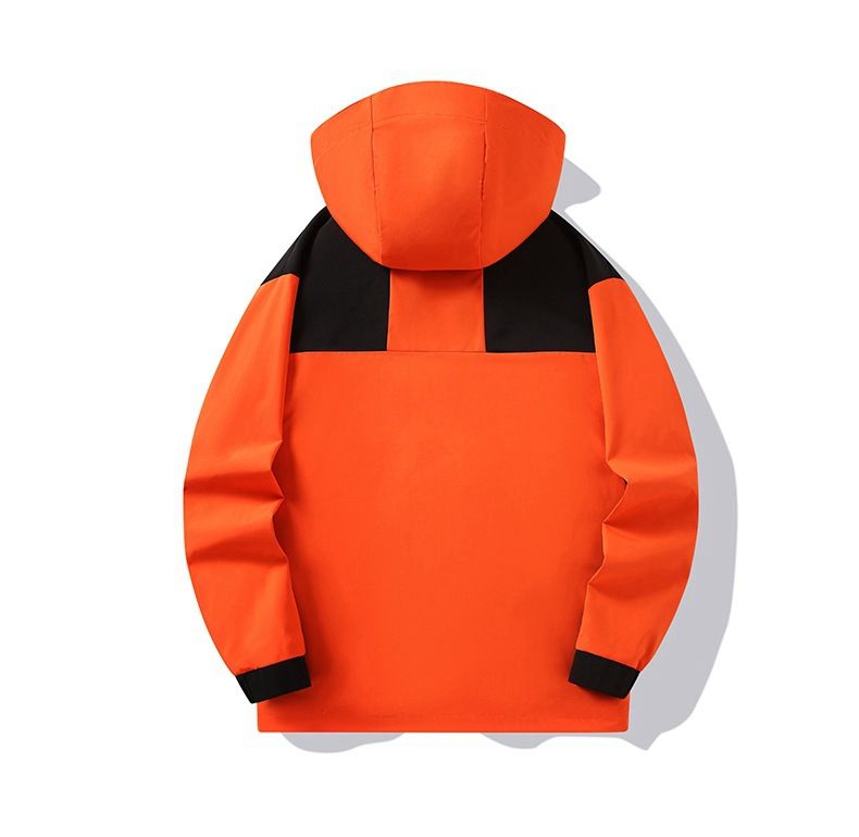 Giacca da trekking impermeabile unisex 3 in 1 con fodera termica staccabile - Cappotto antivento da esterno per coppia per autunno e inverno_voghion.com