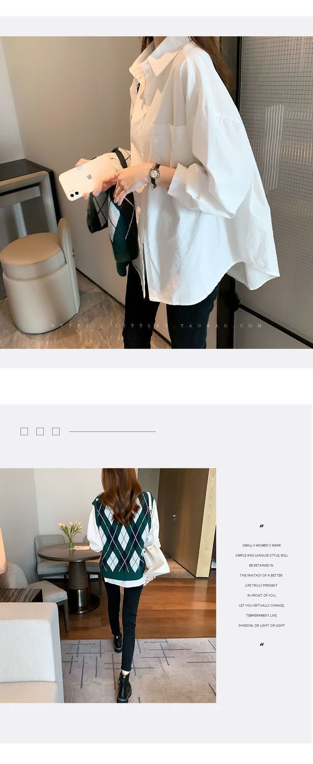 Elegante camicia bianca da donna, nuovo design, top di nicchia, camicia di base casual, strato interno versatile a maniche lunghe,_voghion.com