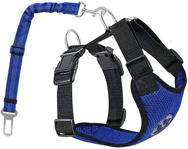 Neu Harness Weste Stil Leine Reflektierende Atmungsaktive Hund Seil_voghion.com