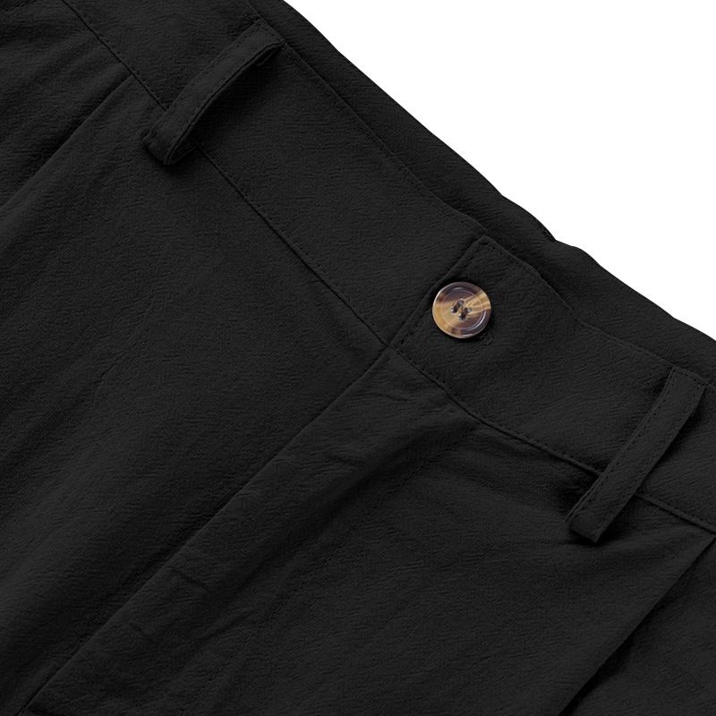 Herrenbekleidung Herren Freizeithose Sommer Dünne Lose Gerade Business Anzughose Herren_voghion.com