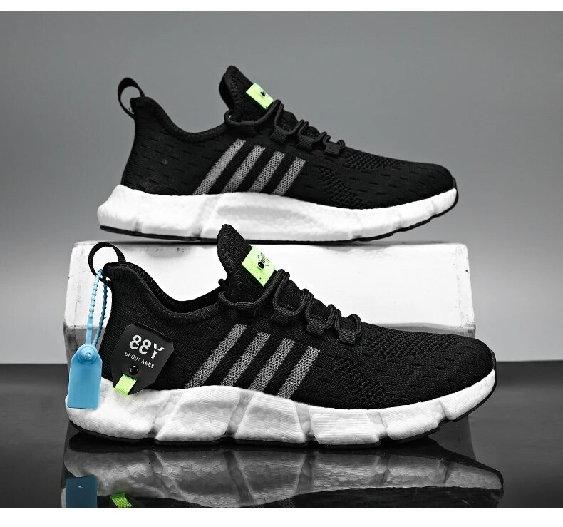 Moški superge za tek, hojo, na prostem, jesenski šport, priložnostne unisex mrežaste čevlje za ženske, poletje, lahke in mehke, plus velikost 45_voghion.com