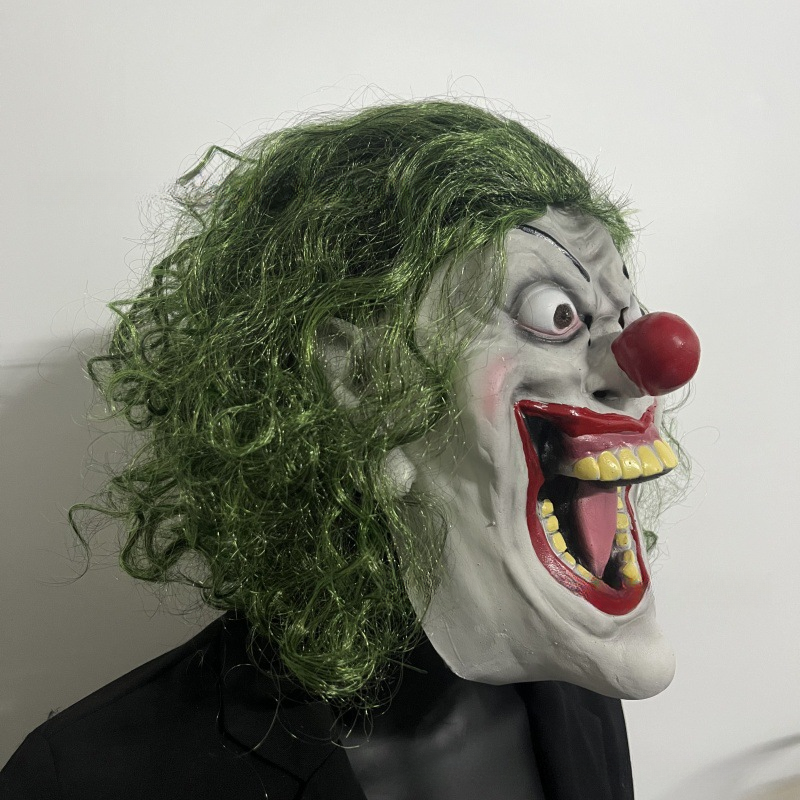 Funny Clown Mask, New Latex Headpiece For Festive Occasions_voghion.com
