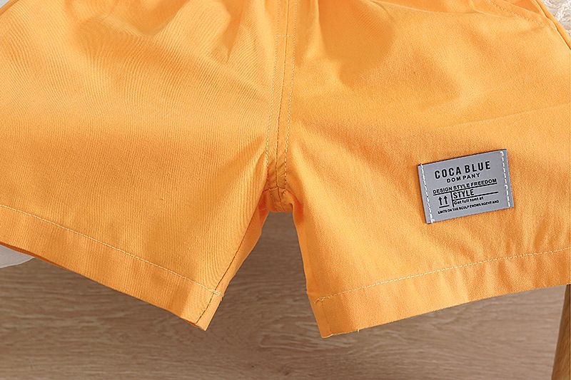 Ensemble gilet pour garçons, vêtements d'été élégants sans manches pour petits enfants, motif chat bicolore, nouvelle mode bébé mignon 2024_voghion.com