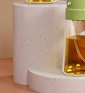 Spruzzatore e dispenser per olio in vetro 2 in 1 - Bottiglia verde scuro da 16 once_voghion.com