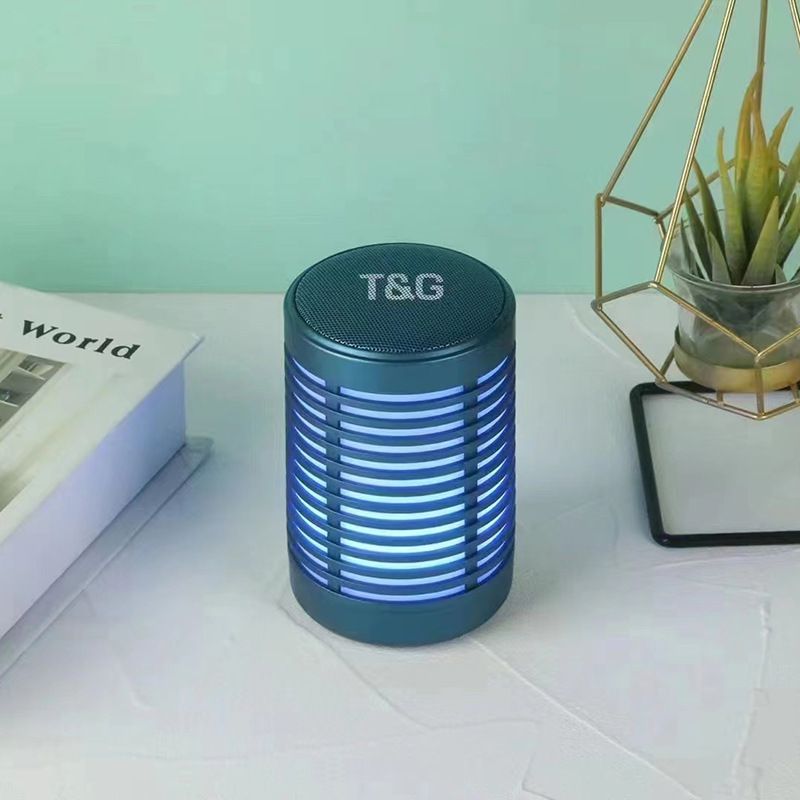 New creative LED luminous colorful single speaker, stunning surround sound, subwoofer, outdoor sports speaker_voghion.com
