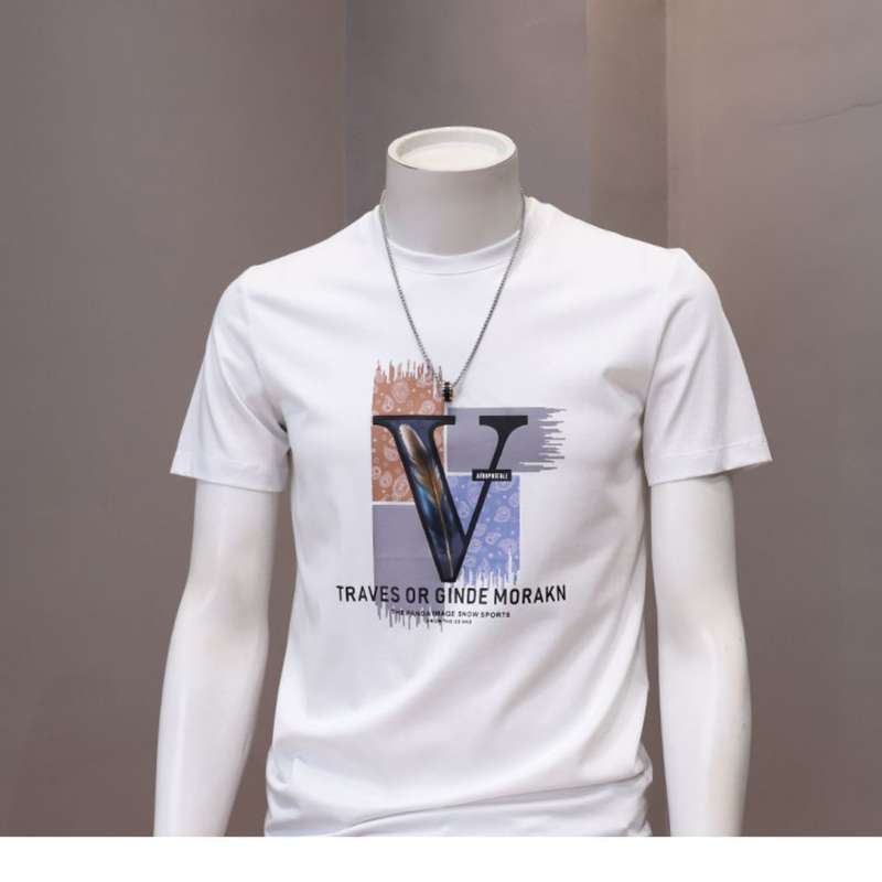 Le nuove magliette stampate da uomo 2023 sono 100% cotone più magliette da uomo di grandi dimensioni, all'ingrosso e di alta qualità_voghion.com