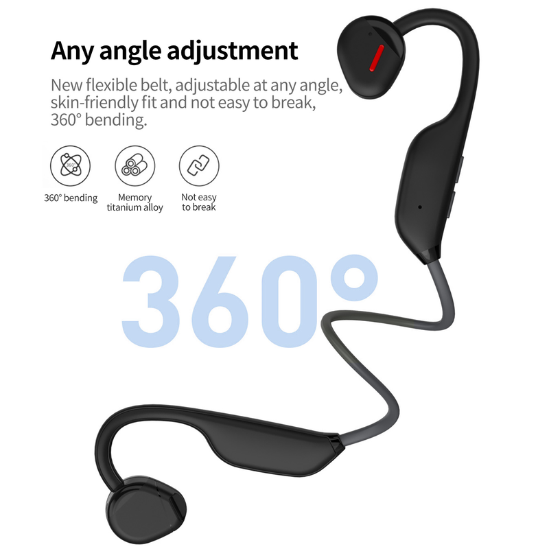 V7 Wireless Earbud Stereo Surround Effect Mega Bass IPX6 Waterproof Bluetooth-compatible5.3 HiFi Sports Bone Conduction_voghion.com