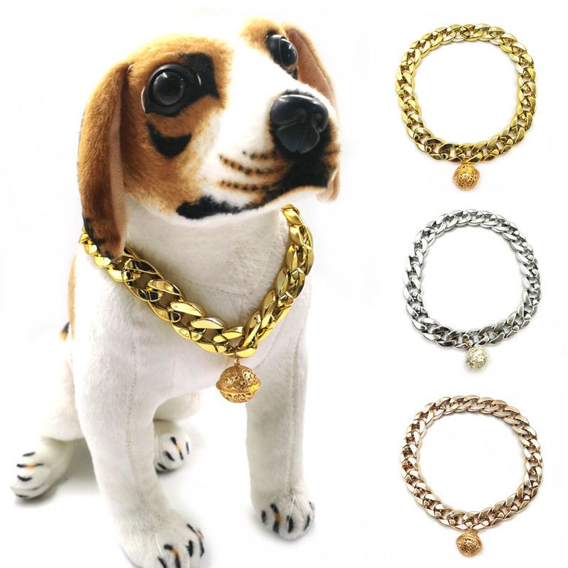 Fabricant grossiste de colliers pour animaux de compagnie (chat, chien, Shiba Inu, Corgi, Teddy, Bouledogue français, grande chaîne dorée)_voghion.com