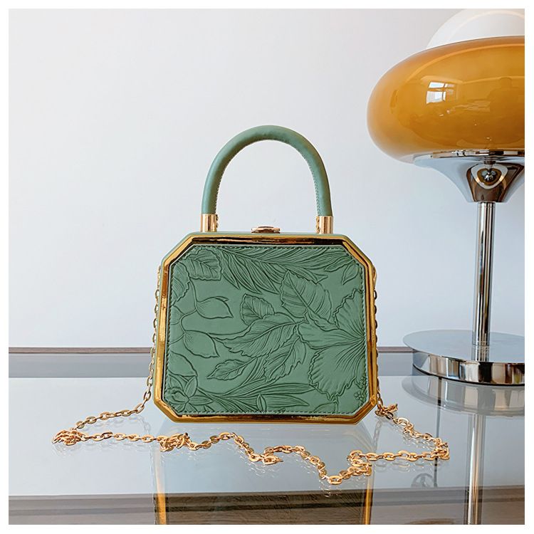 Women's High-End New Fashion Handbag Crossbody Shoulder Evening Versatile Box Bag_voghion.com