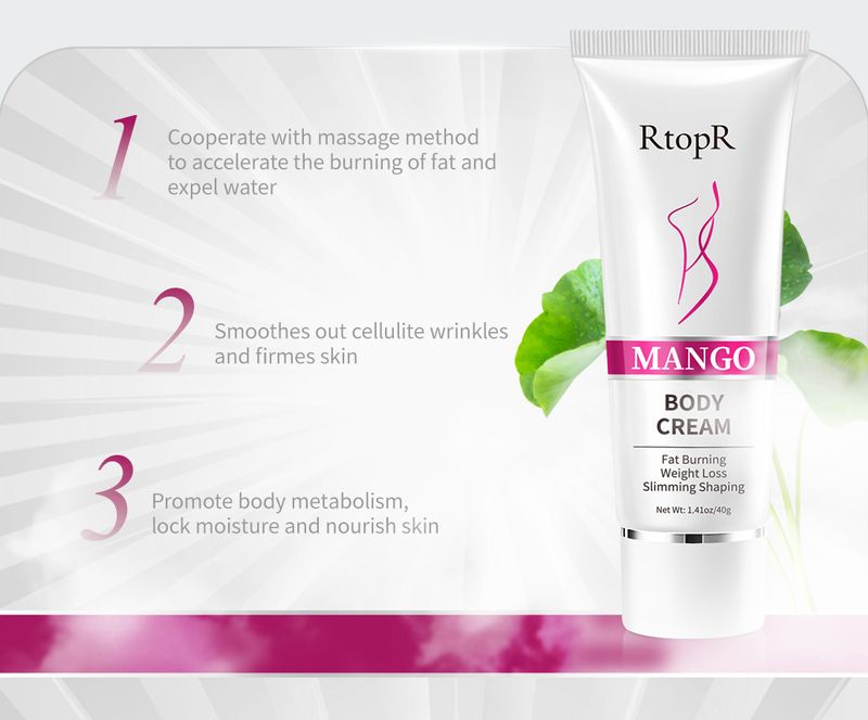 Crema dimagrante Dimagrante rapido Brucia grassi Delicato Efficace Perdita di peso Nessun rimbalzo Coscia Vita Dimagrante Cura del corpo Bellezza Salute_voghion.com