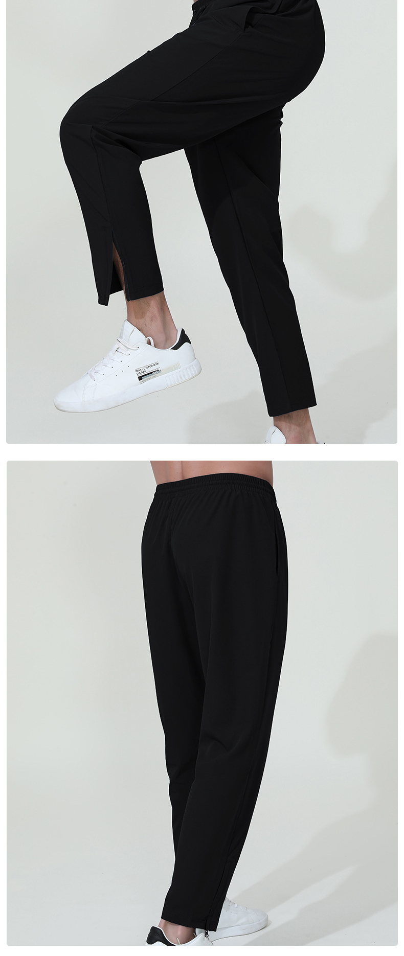 Pantaloni sportivi casual da uomo, nuovi, ad asciugatura rapida, estivi, elastici, traspiranti, assorbenti, per allenamento fitness e corsa, transfrontalieri._voghion.com