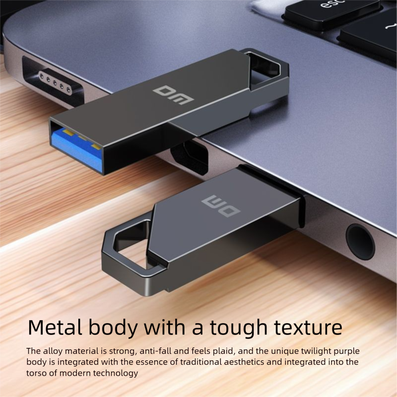 DM Damai High-Speed USB 3.2 Metaal 32GB/64GB/128GB Mini Auto Computer Kantoor Kleine Flash Drive_voghion.com