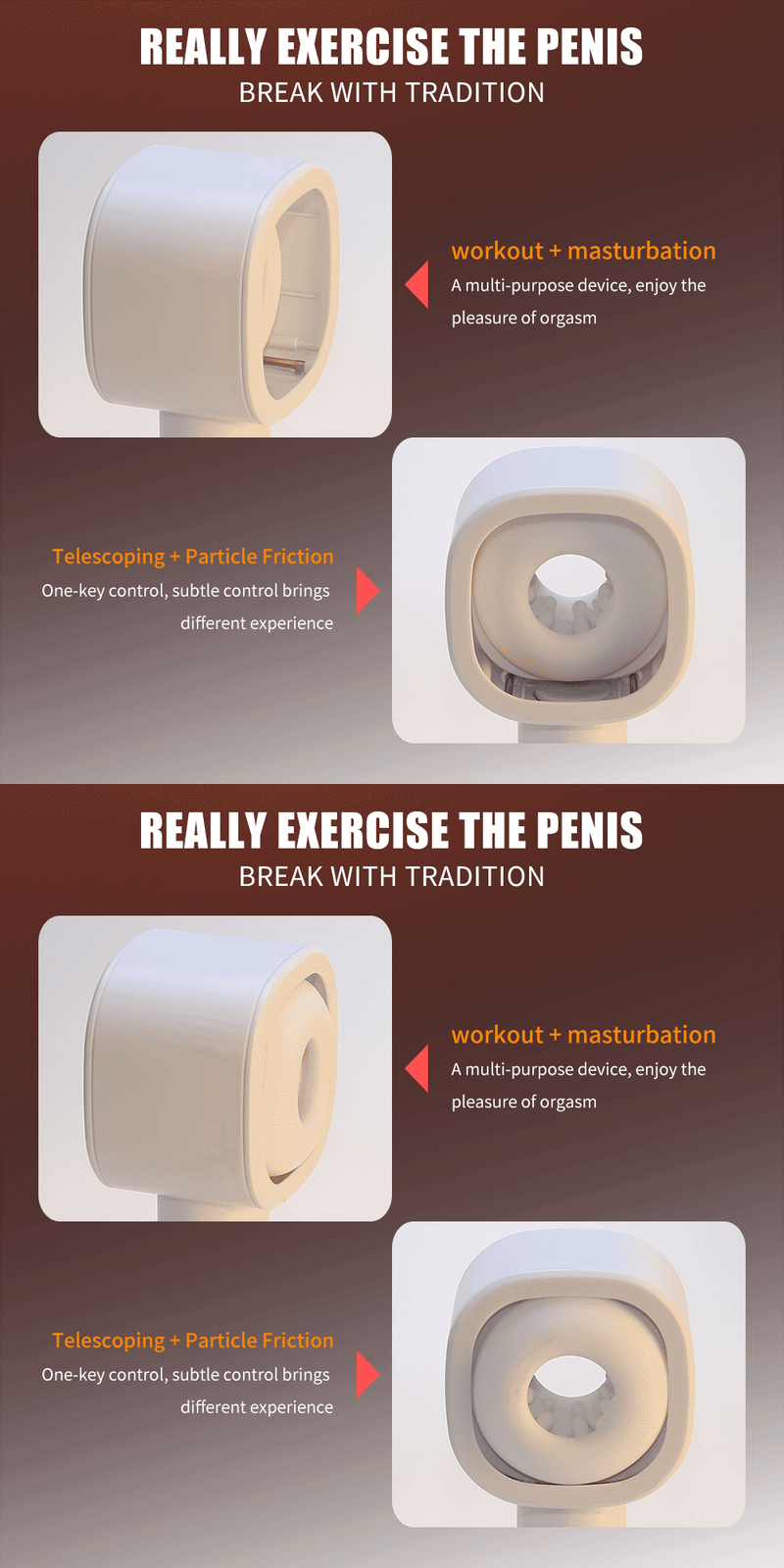 Automatische mannelijke masturbator cup telescopische vibratie siliconen sex hine orale s blowjob masturbatie cup ad2023_voghion.com