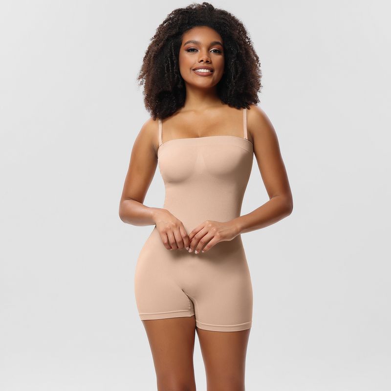 kroppsformande i ett stycke, avtagbart hängselrör för kvinnor, toppkorsett Shapewear i ett stycke, anpassning av kroppsformande plagg_voghion.com
