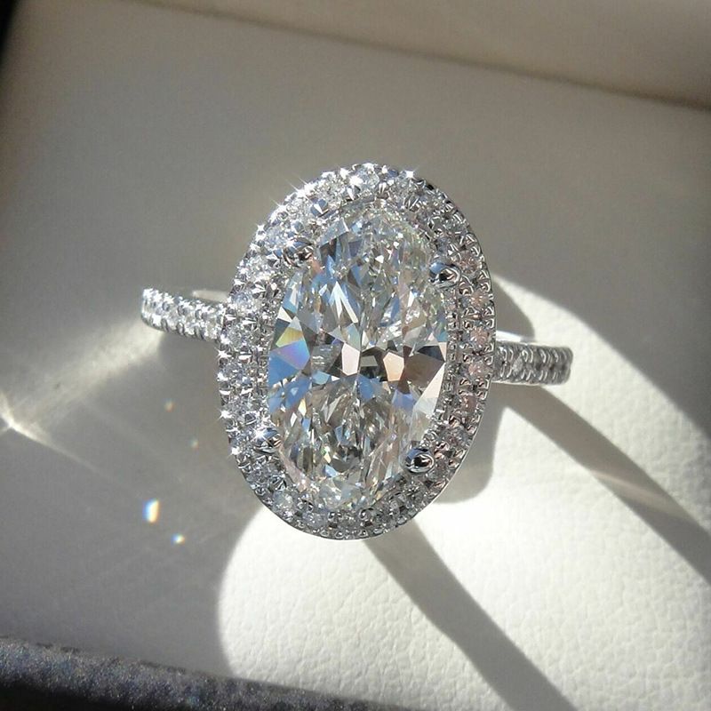 Cao Shi Neue Intarsien Oval Ei-Förmigen Zirkon Engagement Ring Für Frauen Hochzeit Braut Abend Party Schmuck_voghion.com