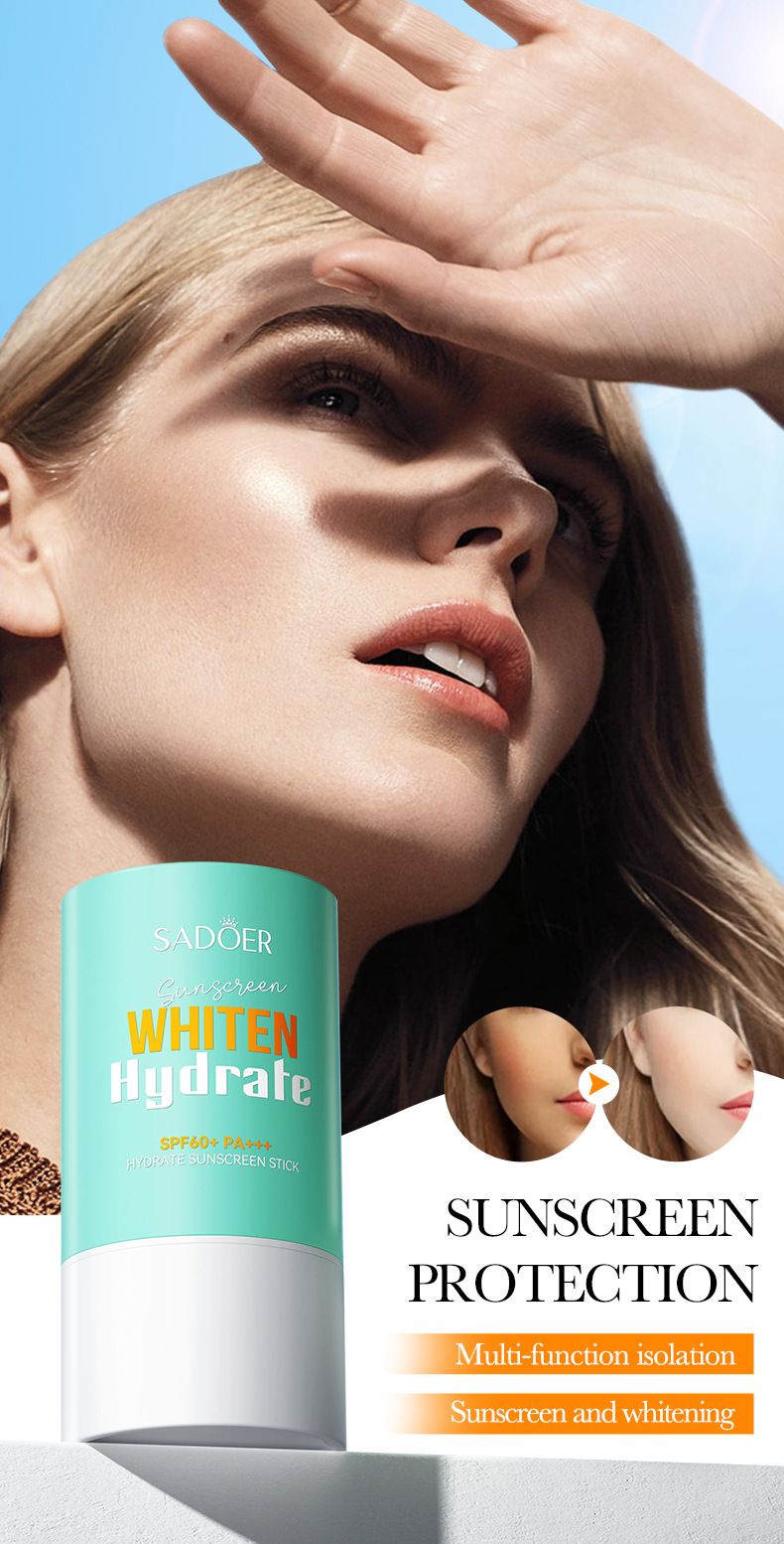 Full English Stick SADOER Whitening Moisturizing UV Resistant Sunscreen_voghion.com