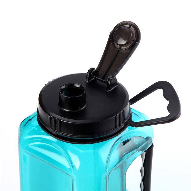 Waterfles 2 liter voor mannen Buitenreizen Sporten GYM BPA-vrij Draagbaar Lekvrij Waterkoker Plastic Grote Capaciteit Waterflessen_voghion.com