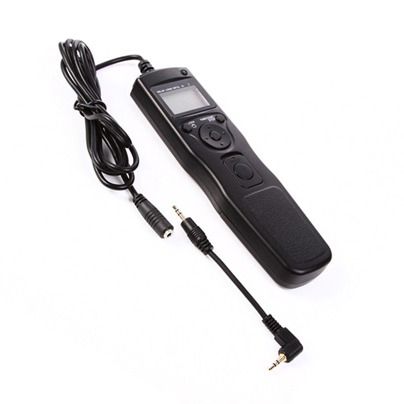 Camera Remote Control Timer Remote Extension Cable Cord for Canon 60D 70D 450D 550D 650D 700D 1200D_voghion.com