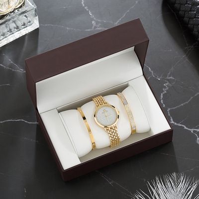 All-match fashion durable multi-style box creative multi-function square watch box bow box square watch box_voghion.com