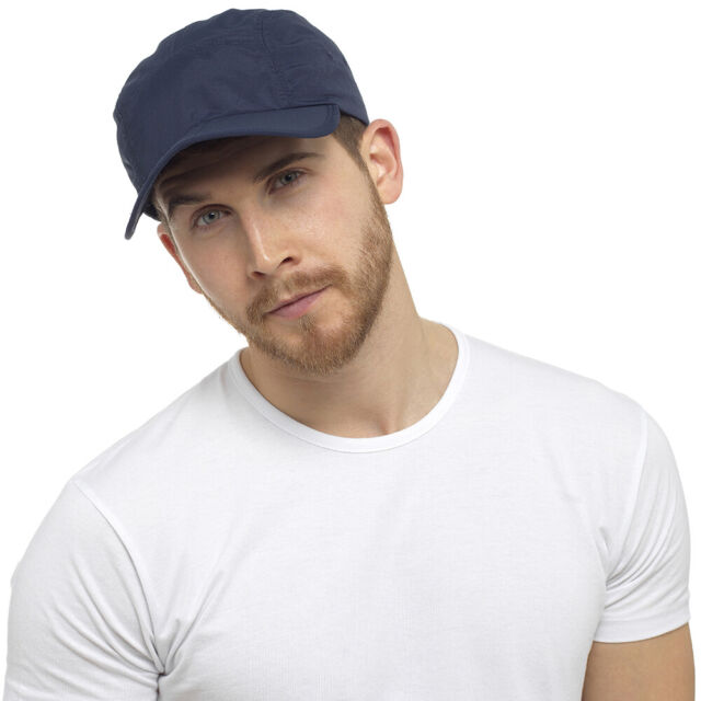 Gorra de béisbol ajustable para hombre y mujer, plegable, con bolsillo, para verano_voghion.com