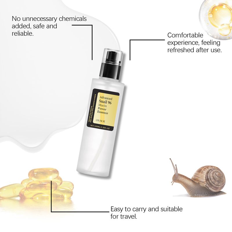 Snail Water, Hydrating Moisturizing Improve Skin Luster And Nourish Facial Care Essence_voghion.com