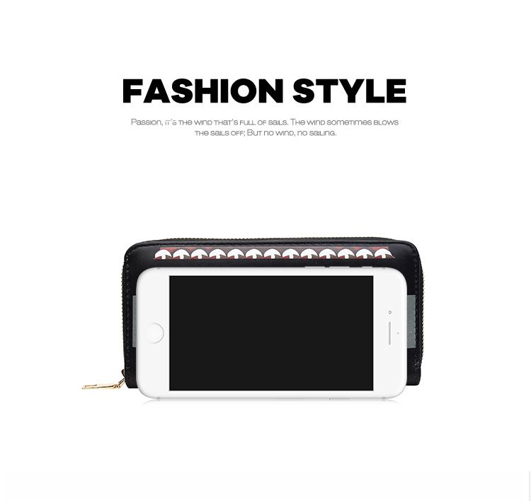 Torby damskie Nowa krótka damska portmonetka w stylu nadrukowanej torby do przechowywania Duża pojemność z wieloma przegródkami na karty Mini torba na karty_voghion.com