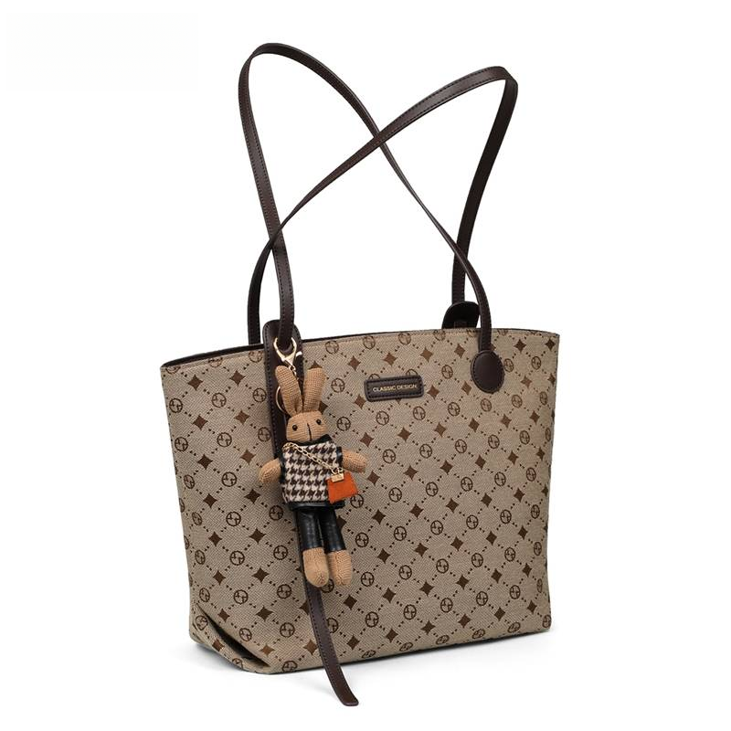 Borsa a tracolla da donna in tela, grande capacità, nuova, 2025, alla moda, per pendolari_voghion.com