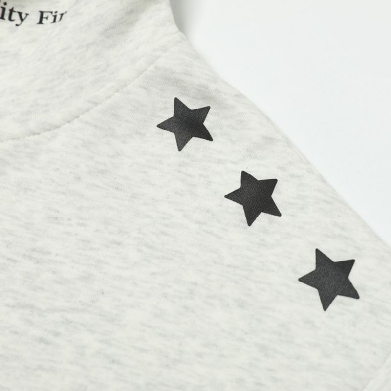 Felpa con cappuccio da uomo con stampa inglese High Street Star, autunno e inverno, design personalizzato_voghion.com