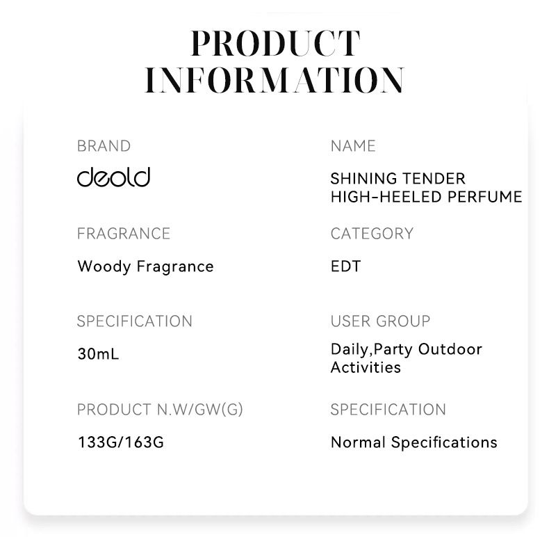 Beauty Health Lieferung von europäischem Green Gem High Heels-Parfüm, anhaltender Duft, 30 m, vietnamesisches, fruchtiges, leichtes Parfüm_voghion.com