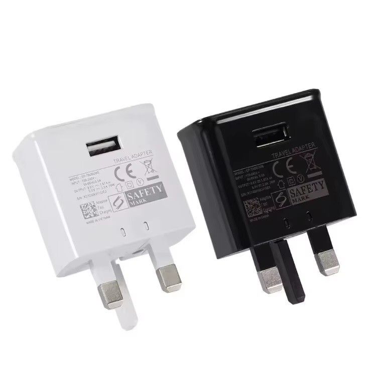 Schnelllade-USB-Ladegerät-Stecker UK 3-Pin-Adapter für iPhone Samsung Huawei_voghion.com