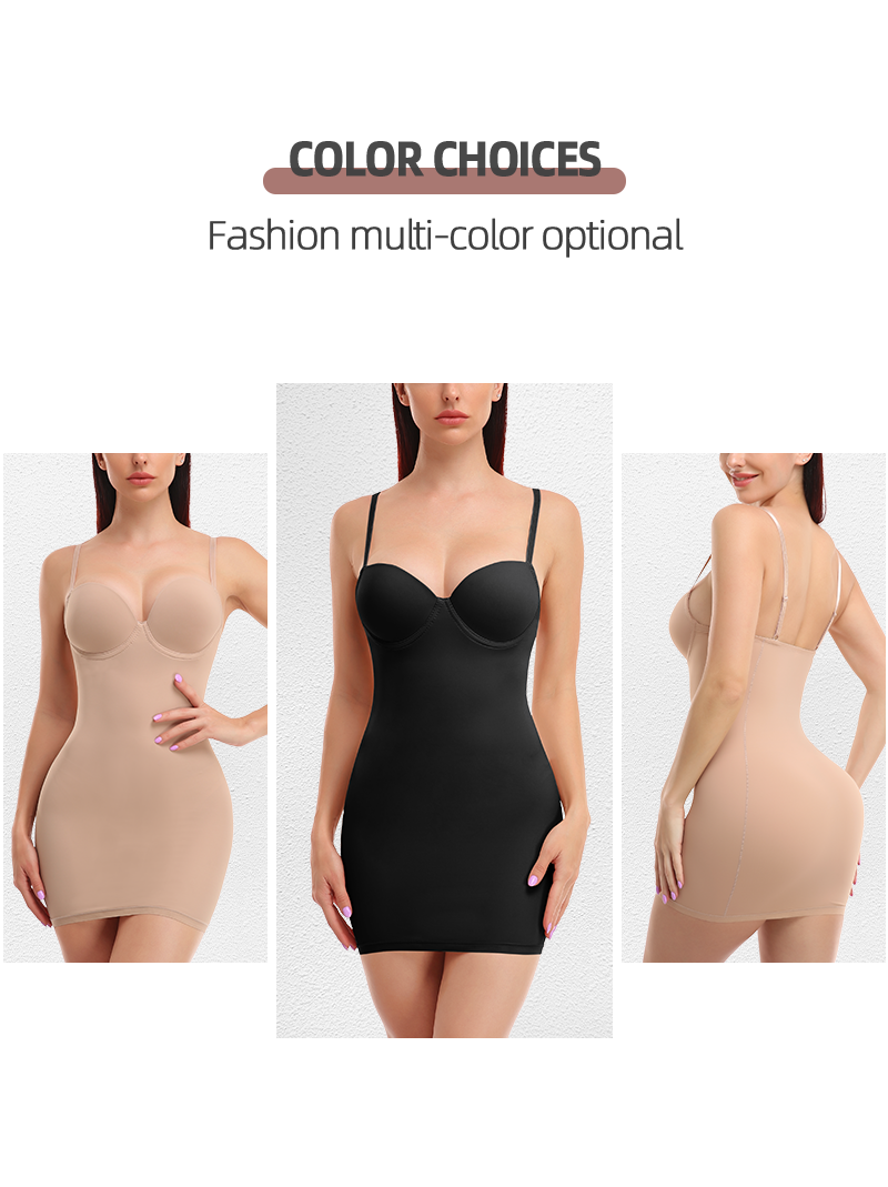 COMFREE Tummy C Wear Lifter Sexy Butt Kleid Shaper für Frauen Unsichtbarer Taillentrainer Abnehmen Unterkleid Shaperwear_voghion.com