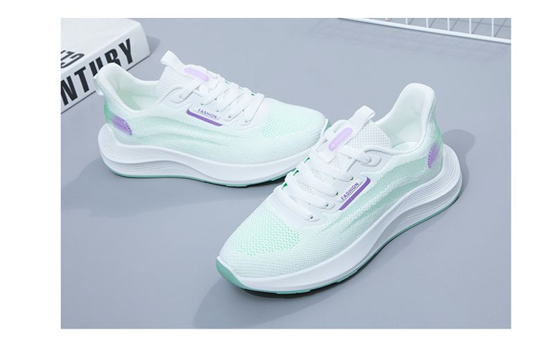 Woman Sports Work Running Shoes Sneakers Canvas Synthetic Durable Footwear Footgear_voghion.com