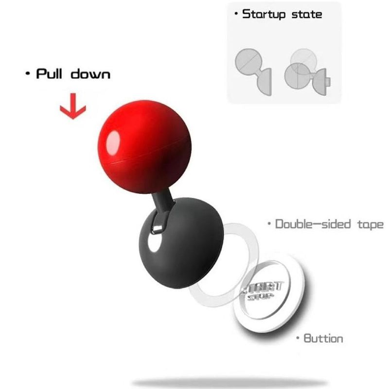 Car One Click Start Button Joystick, All Plastic/metal Club Modification Accessories, Arcade Game Joystick_voghion.com