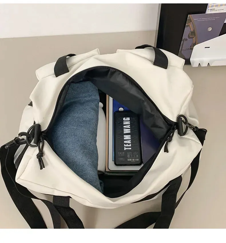 Multifunctional Travel Bag Large Capacity Handbag Short Trip Shoulder Bags Wet Dry Separation Gym Fitness Pack With Shoe_voghion.com