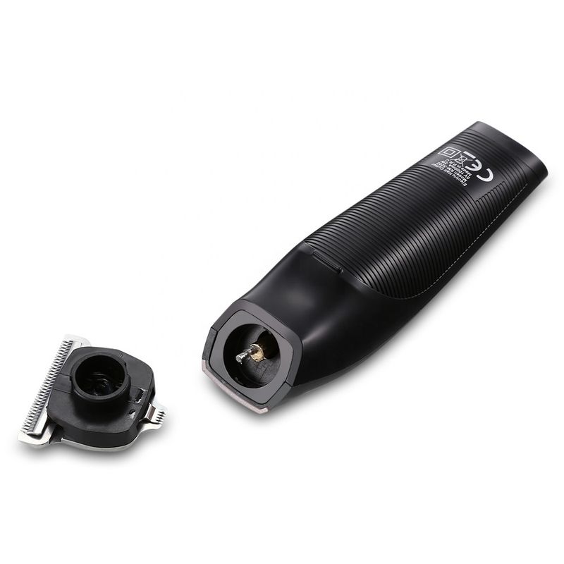 Kemei Bald Special Aço Inoxidável Cortador Bidirecional Reparador de Pêlos Aparador de Cabelo Carregamento USB Corte de Cabelo Sem Fio Hine KM-3202_voghion.com