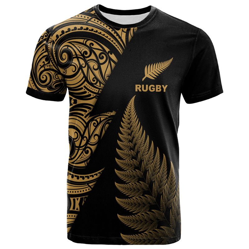3D New Zealand Maori Rugby Ball Printing T Shirt Sports Fitness Quick Dry T-shirts For Men Kid Fashion Hawaiian Gym Clothing Top_voghion.com