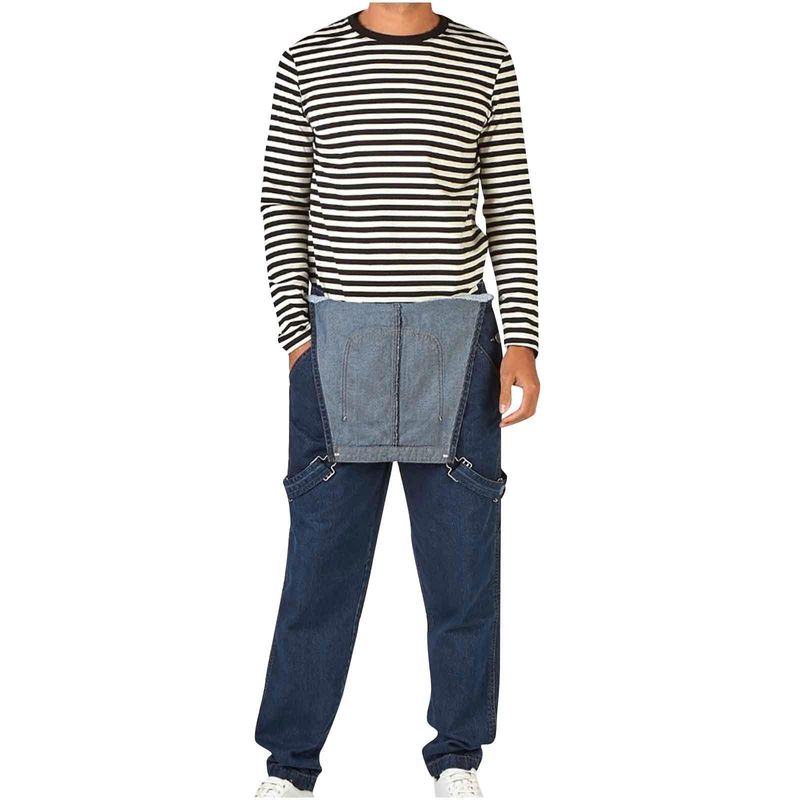 Men's Wear Denim Straps, Suspenders, Jeans, New Jumpsuit Pants, Men's Style_voghion.com
