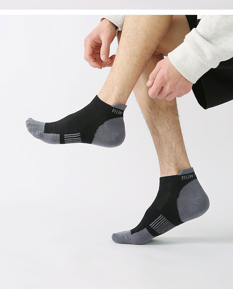 Sokken Heren Zomer Korte Sokken Grote Maat Dun Geurbestendig Ademend Mesh Ondiepe Mond All-Match Korte Sokken Heren Bootsokken_voghion.com