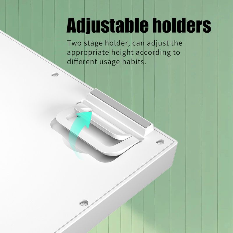 Clavier à membrane mécanique Zhiyou BM108, léger et silencieux, pour jeux et bureau_voghion.com