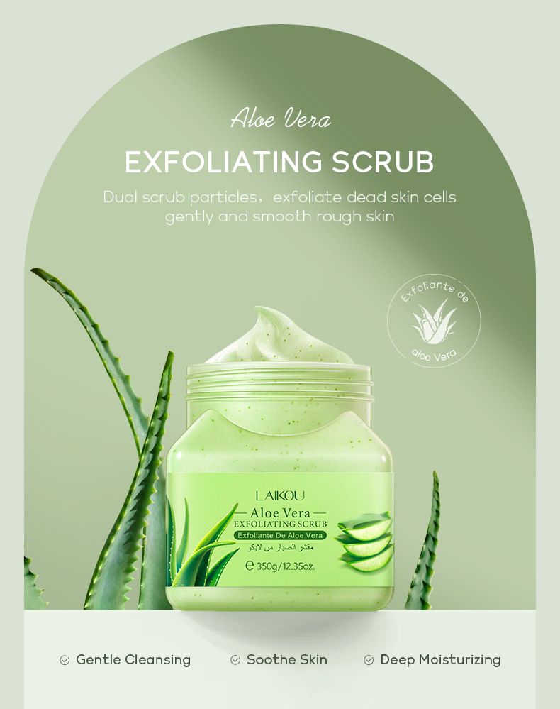 Scrub corpo LAIKOU 350 g - Trattamento esfoliante e levigante per una pelle morbida e luminosa_voghion.com