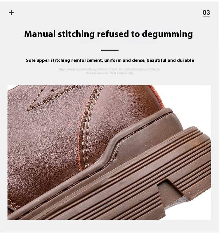 2024 Herbst/Winter Casual British Martin Stiefel Echtes Leder Koreanische Mode Arbeit für Low Top Herrenschuhe Vielseitig_voghion.com