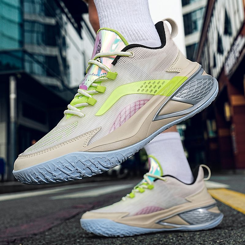 basketball Shoes For Teens Glow-in-the-dark MD Rubber Sole_voghion.com
